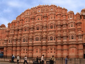 Rajasthan palace in Jaipur, India