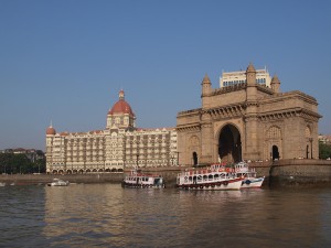 Mumbai, India, Asia, Bombay, Taj Mahal Hotel, Gates of India by Global Travel Authors