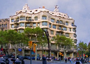 Spain, Barcelona, Catalonia, travel, Europe, architecture, building, Casa Mila, Gaudi