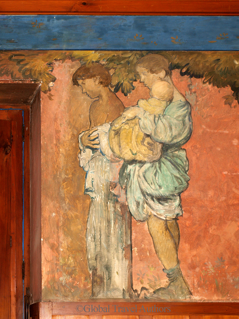 Frank Brangwyn painting Family