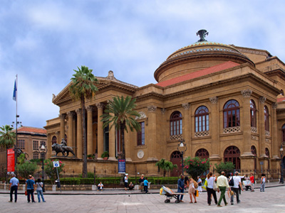 Teatro Massimo, third largest opera house in Europe