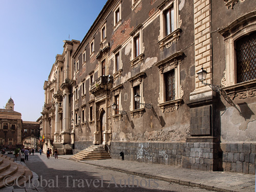 Catania baroque building