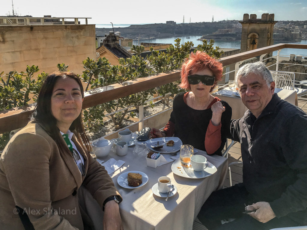 Joanne Grech, Irene Shaland and Alex Shaland