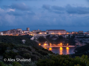 Bonifacio at night