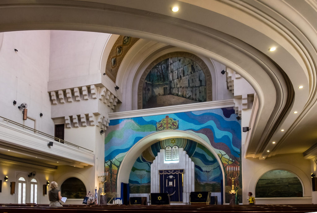 Interior of Grand Temple, Rio de Janeiro