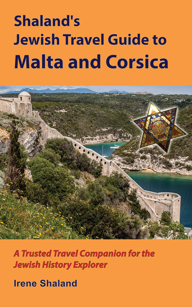 Book cover of Shaland's Jewish Travel Guide to Malta and Corsica