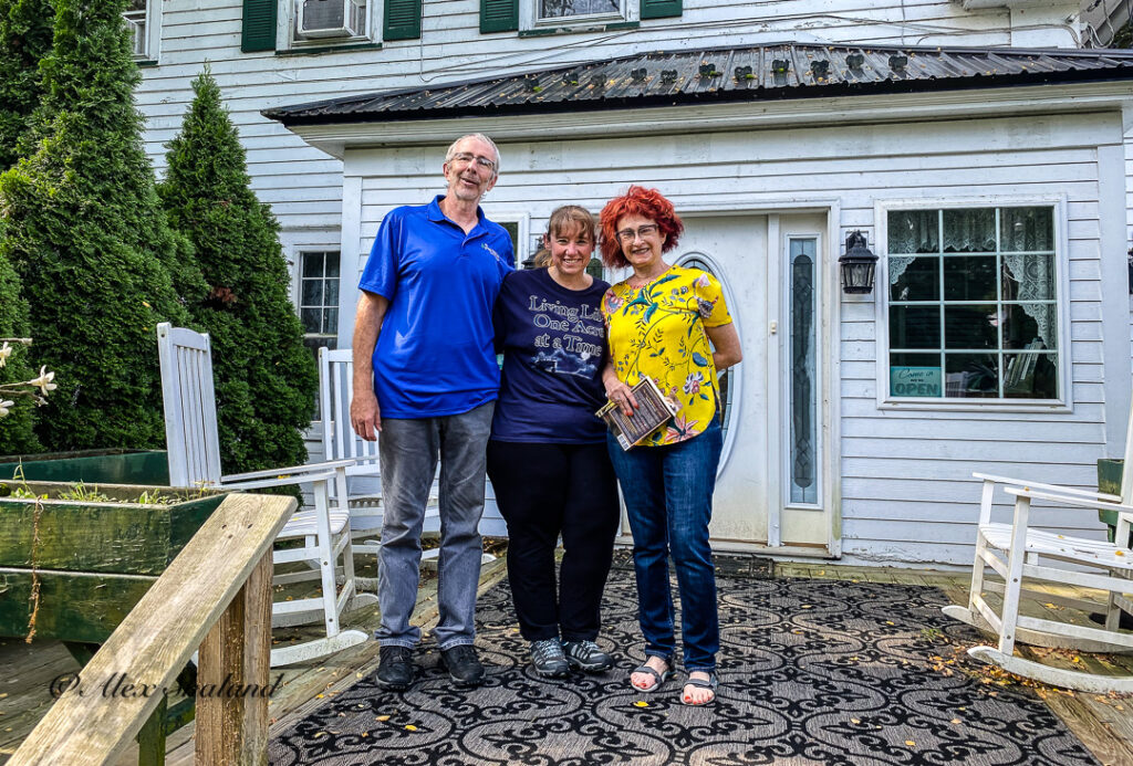 Irene Shaland, Mark, and Sheila