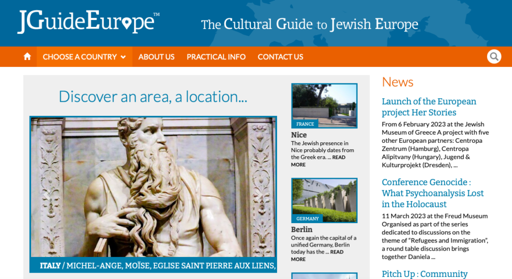 website JGuide Europe
