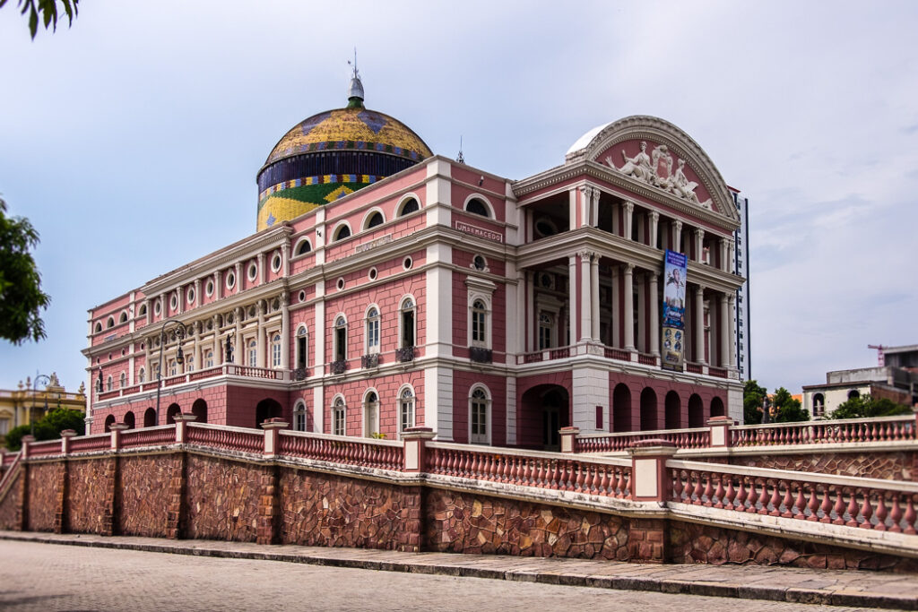 theater building in Manaus, Brazil